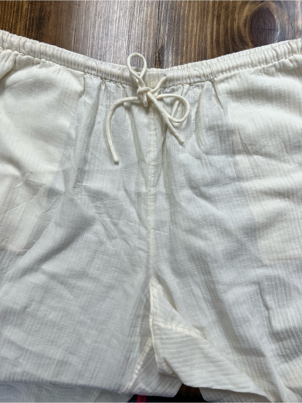 J. Crew Airy Gauze Beach Pant Coverup in Ivory Size Large NWT - Picture 6 of 11